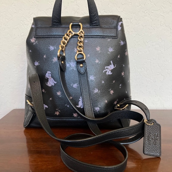 Disney X Coach Elle Backpack With Dalmatian - Picture 2 of 12